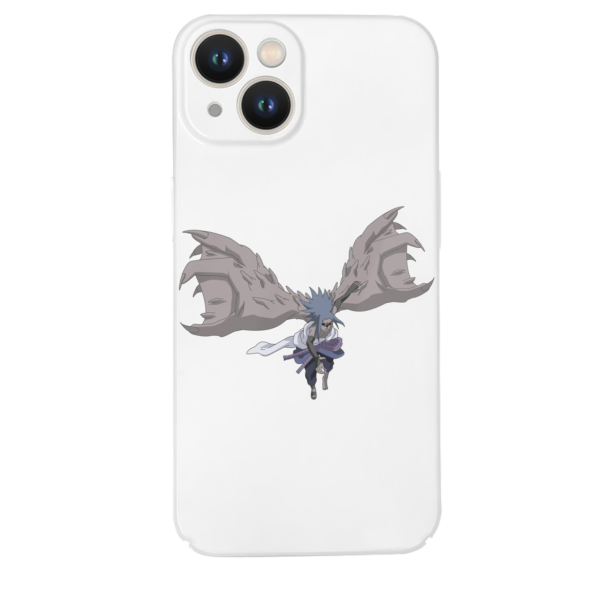 （画像用） NARUTO -ナルト- うちは サスケ Uchiha Sasuke 【iPhone 14シリーズ対応】ハードケース